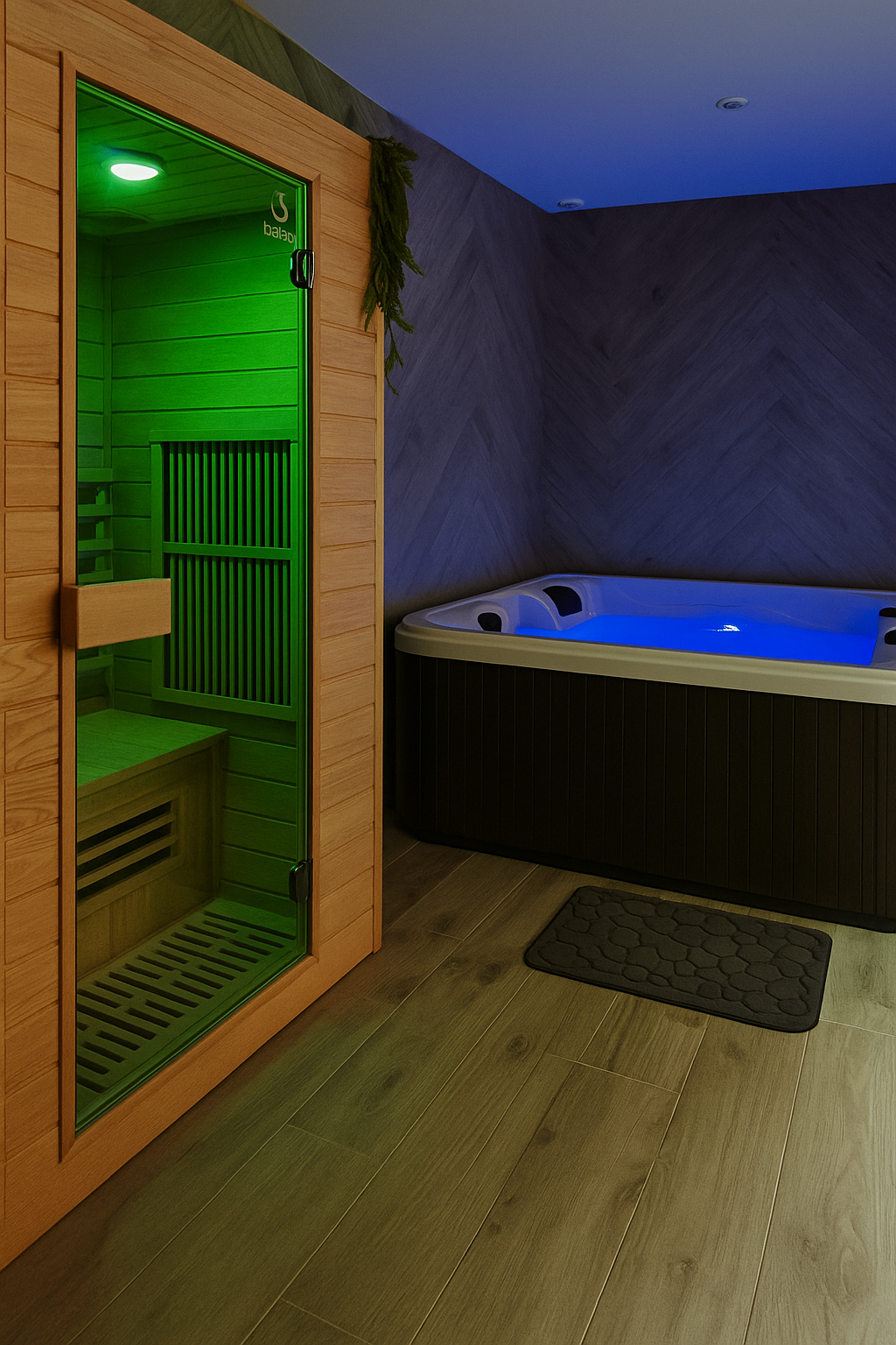 Jungle Room Troyes - Jacuzzi sauna